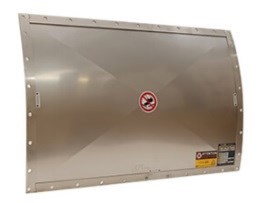 évent d'explosion bombé