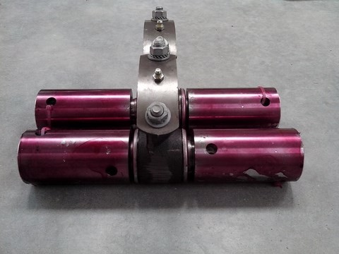 palier intermédiaire de vis sous tube