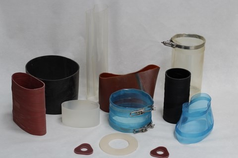 Manchettes parablond, silicone, polyurethane, caoutchouc naturel