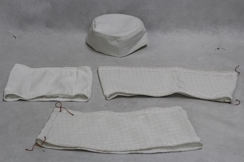 manchette en tissu polyester